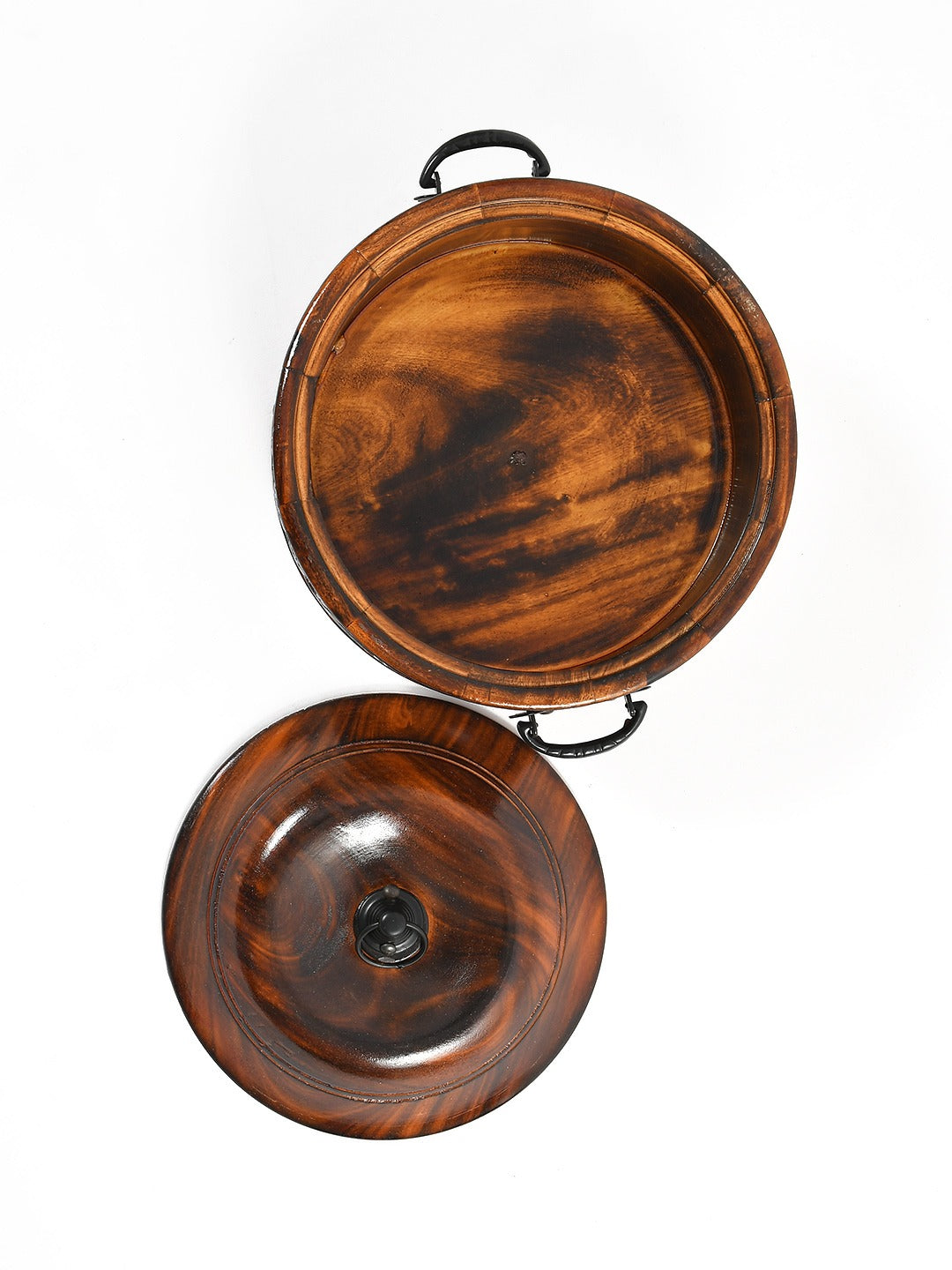 Chapati Box Wooden Casserole Roti(Brown) Wooden Roti/Chapati/Bread/Paratha